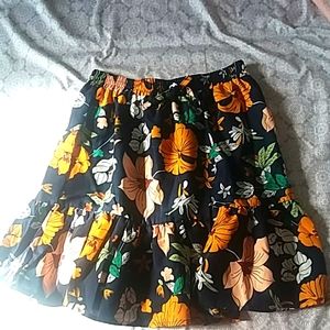 flower skirt